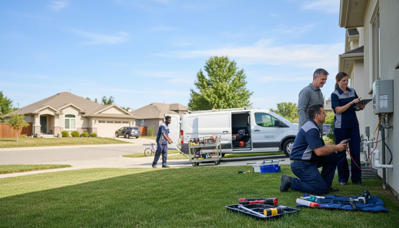 Tankless water heater service in Saint Elmo, IL